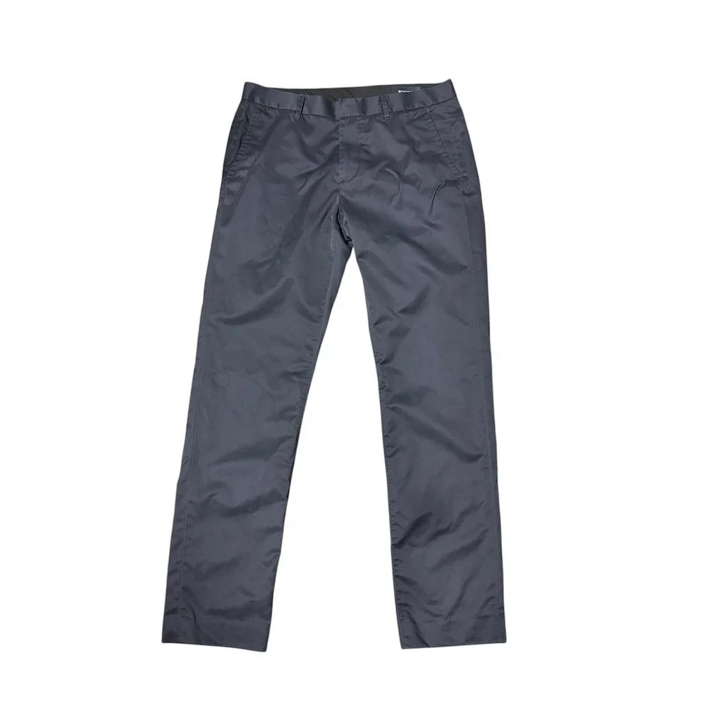 Bonobos Friday Chino Pants Men's 32x32 Blue Gray‎ Slim Fit Flat Front
